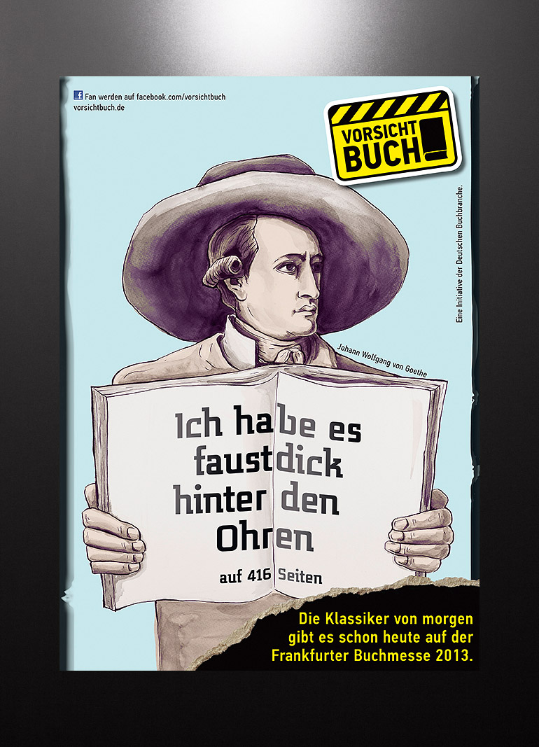 Goethe / Vorsicht Buch!